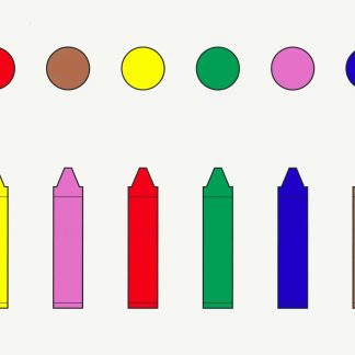 Helveston Pediatric Color Acuity Chart