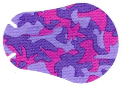 Youth occlusion therapy eye patches with pink camo design